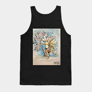 Dancing fox girl Tank Top